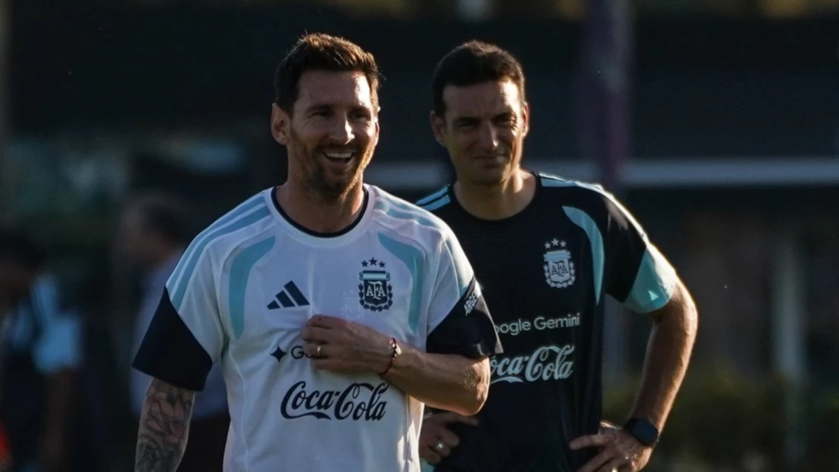Messi - Scaloni